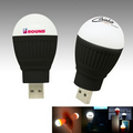 Light Bulb USB LED Light-Black